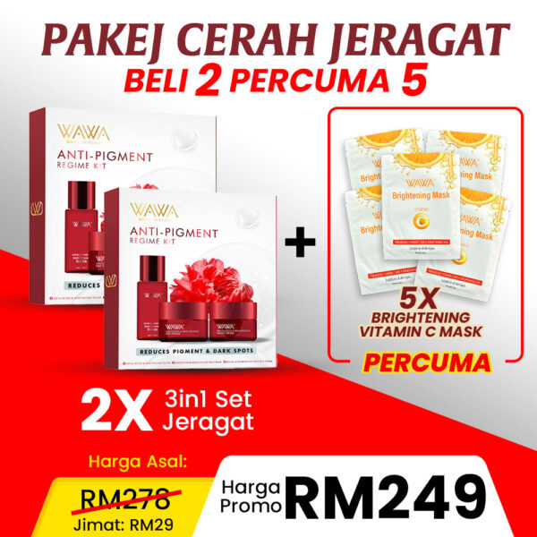 Pakej Cerah Jeragat (2 Kotak + 5 Freegift)